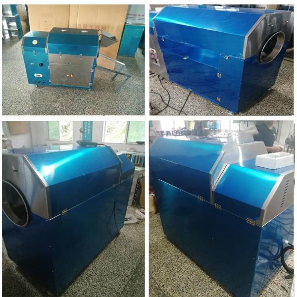 Automatic Commercial Grain Soybean Pistachio Roasting Machine 25-500kg/H