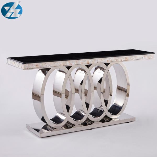 Heavy Base Luxury Modern Dining Tables Black Glass Top Dining Table L200xW100xH75cm
