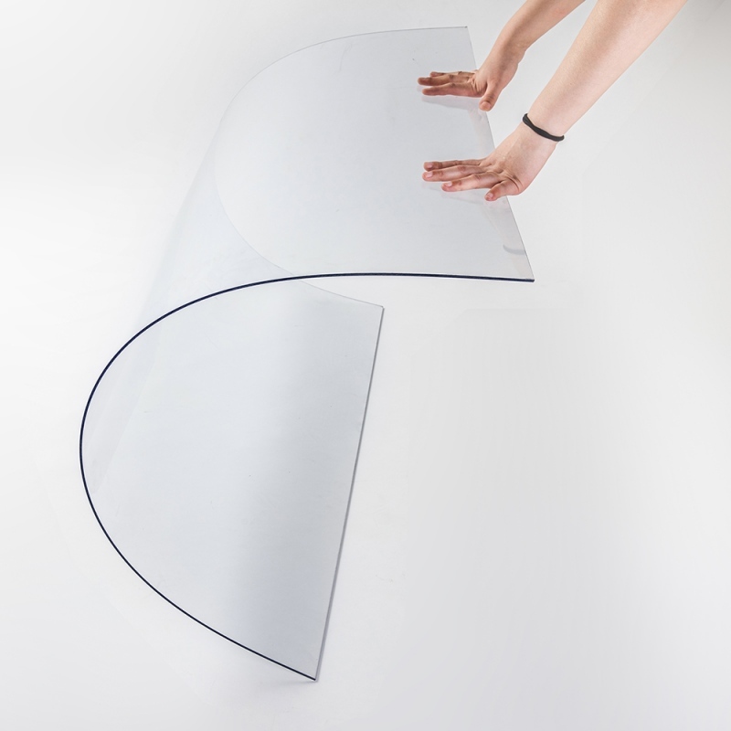 Polycarbonate Anti-Scratch Transparent PC Sheet Safer Than Glass Sun Sheet UV Protection