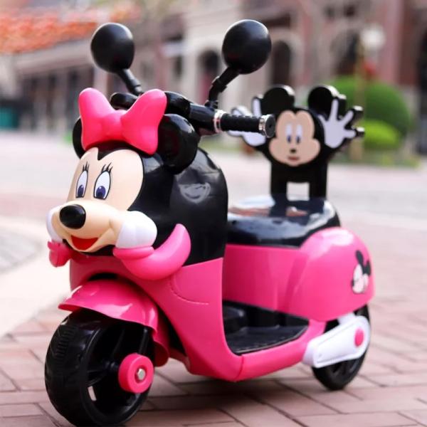 Ride On 6 Volt Electric Motorcycle Car for Girls Age Range 2 to 4 Years Riding Toy