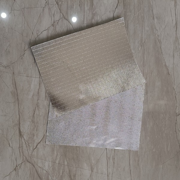 High Strength Aluminum Foil Coated Fiberglass Cloth Fireproof Waterproof Alkali Free