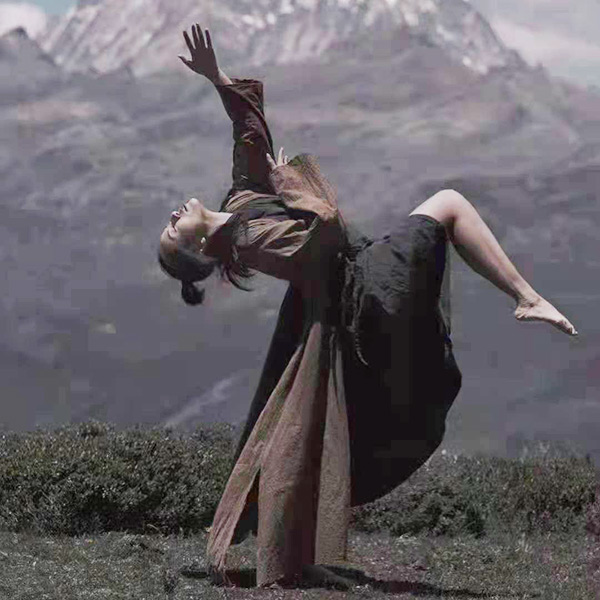 Unisex белье хлопка одежды хиа Tai для чая каллиграфии шахмат раздумья крася