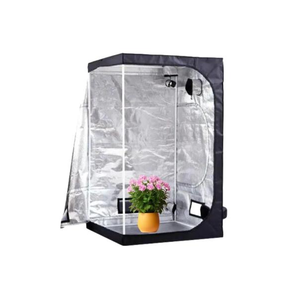 Jardim de interior 600D Mylar Materiais de metal crescer tenda Kit completo 90x90x180