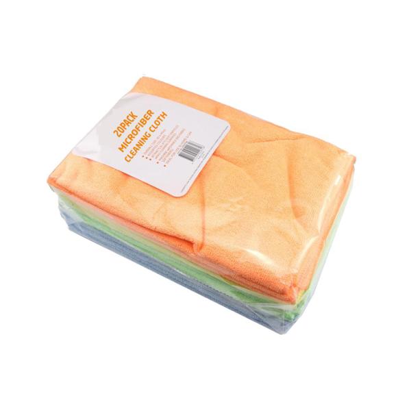 20PK Multi Purpose Cleaning Cloths Super Water Absorption Quick Cleaning