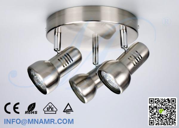China Manufacturer 3 Outlets LED Shop Light Shop Decorative Lighting with 3x5W AC100-240V Replaceable LED Bulb Lamp GU10
