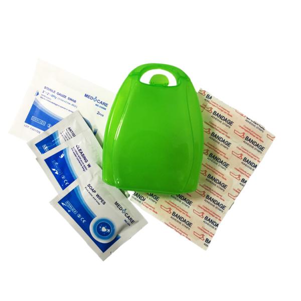 Caixa adesiva 12.9cm da atadura da caixa do comprimido de Kit For Baby Toddlers Plastic dos primeiros socorros do curso das crianças