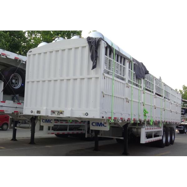 CE Livestock 60T Fence 600mm Sidewall Semi Trailer