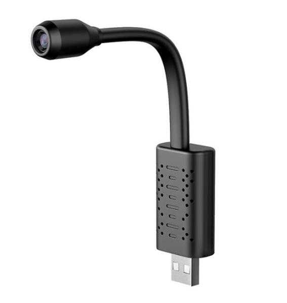 Portable WIFI IP Camera HD Mini USB Camera Real-time Surveillance Camera AI Human Detection Loop Recording