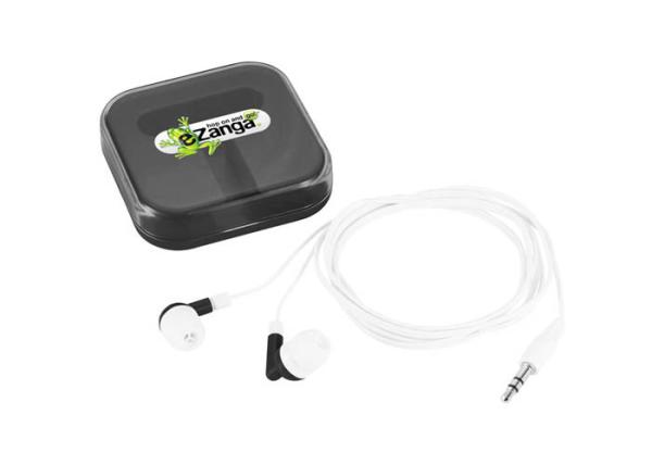 Ergonomic Design Custom Fit Earbuds 1200MM Length Cable For Promotion