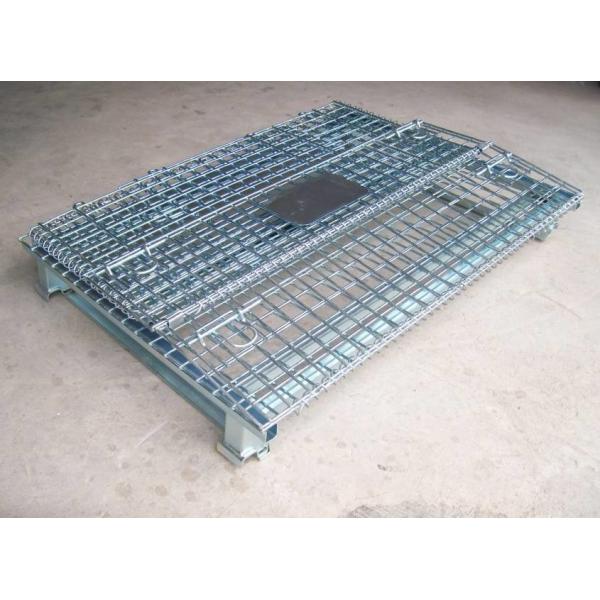 CE Jracking 1500kg Galvanized Steel Mesh Storage Cages
