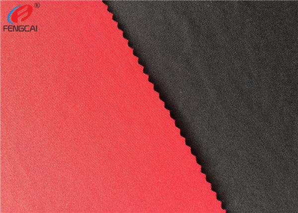 Tela amigável do Spandex do poliéster da malha do estiramento do jérsei de Eco única para o roupa de banho