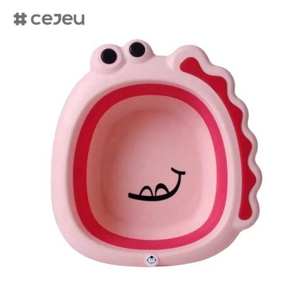 CJ-LBN5131A Lavadoras de venta caliente Pequeños Niños Conjunto de pies plegables Niños Lavado de baño Cuencas para niños pequeños