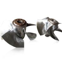 Tipo de bombilla Corredor de turbina hidráulica tubular / rueda de turbina de agua
