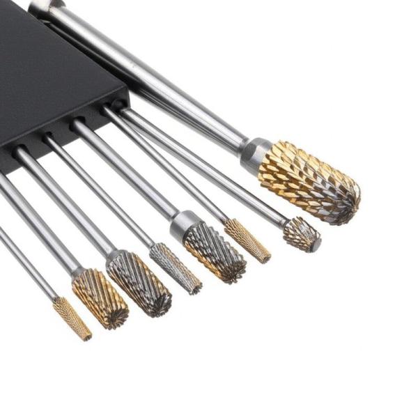 Flexible Shaft Long 1/4 Shank Set Rotary Carbide Rotary Burr F Sf Type