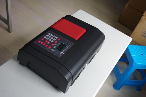Comprimento de onda automático do espectrofotômetro UV do feixe do dobro do cianureto do teste ambiental