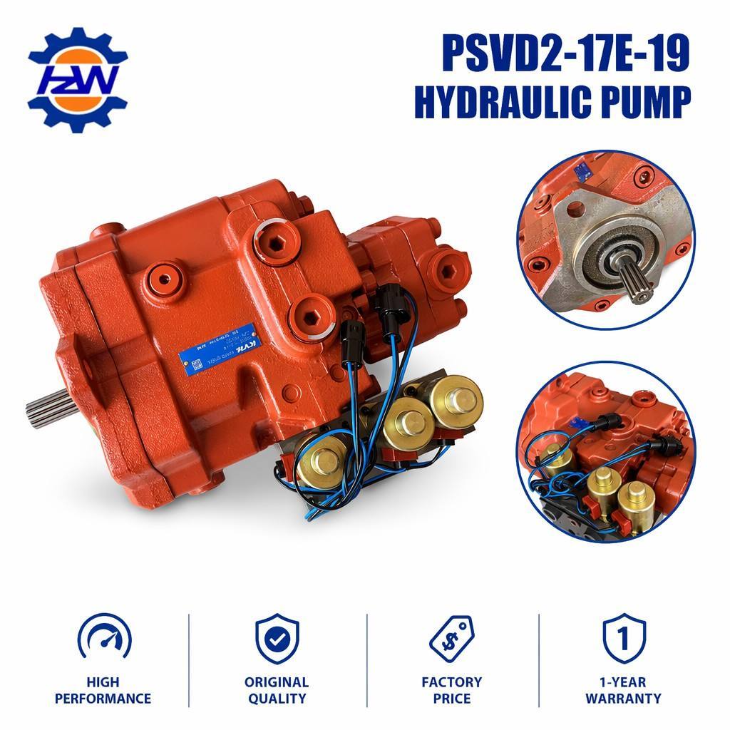 Nachi PSVD2-17E-19 Mini Excavator Hydraulic Piston Pump Variable Displacement High Pressure Parts