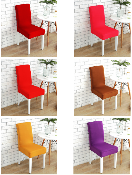 Hotel Dining Room 350g Short Banquet Chair Covers For Ceremony