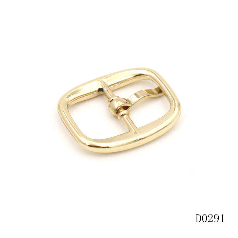 Gold Metal Pin Buckle Zinc Alloy Watch Pin Buckle 14mm For Belts