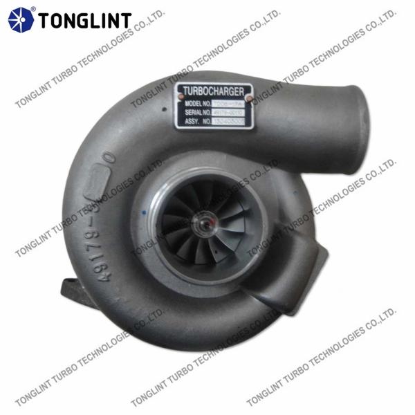 Mitsubishi Fuso Truck & Bus Komatsu SK07-2 Kato TD06-17A Turbo 49179-00110 Diesel Turbocharger with 6D14-2PT Engine