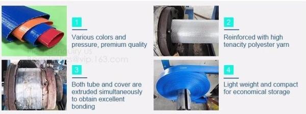 Heavy Duty Garden Sacks Twin Welding Hose PVC Anti Static  EN13432