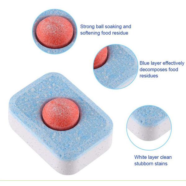 Печать Powerball Стиральная посуда Стиральная машина Смоковые таблетки 30*40 мм