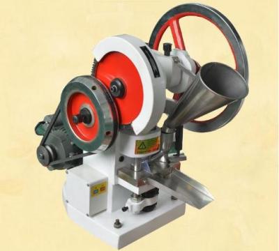 Single Punch Lab Tablet Press Machine Small Scale 6000 Pcs / Hour 580x450x625 Mm