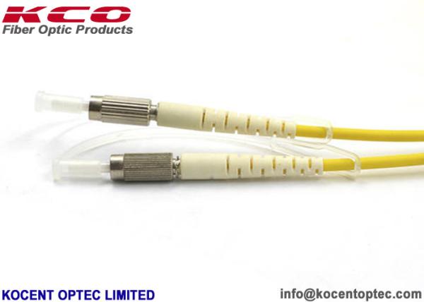 PE OFNR de PVC optique LSZH de Jumper Single Mode DIN/UPC de corde de correction de fibre du câble G657A2