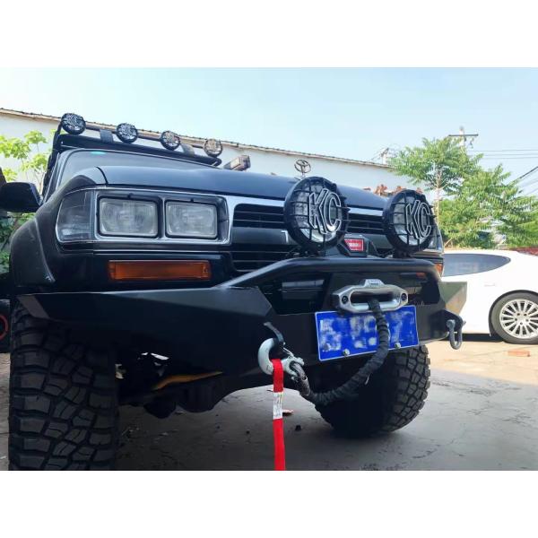 steel 4x4 bumper Front offroad bull bar For TOYOTA land cruiser 80 series compatible winch