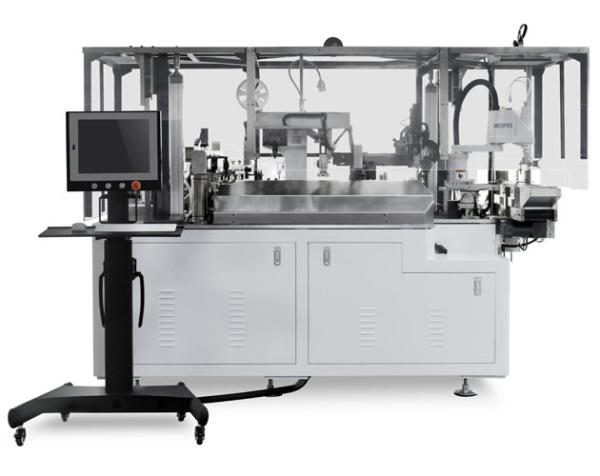 PLC Waterproof Wire Crimping Press , 380V Automatic Wire Cutting And Crimping Machine