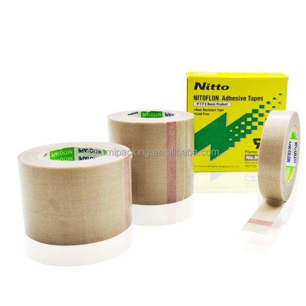 Nitto 973UL High Quality Heat-Resistant PTFE Adhesive Silicone Belt Hot Melt Bag Sealing Tape