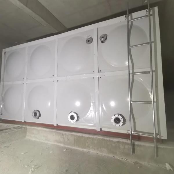 Réservoir d'eau potable de stockage en acier inoxydable
