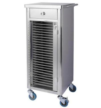 Thickened Medical Record Holder , Mobile Medical Records Storage Cabinets