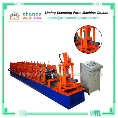 Servo Punching Rack Roll Forming Machine 30mm Thick Independent Medium Plate