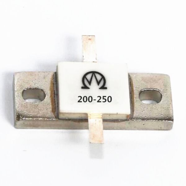 1000W 0.1 Ohm Ceramic Composition High Power RF Flange Resistor