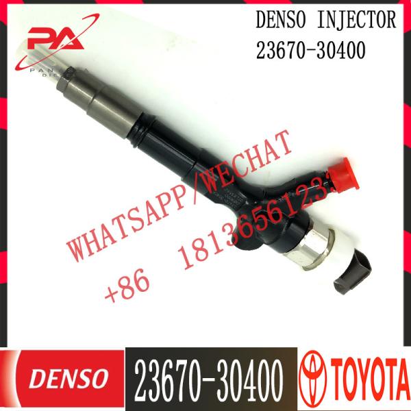 Injetor comum 23670-0L090 23670-30400 do trilho 23670-09360 do injetor de combustível diesel 23670-09350 para o hilux 2KD-FTV de Hiace toyota