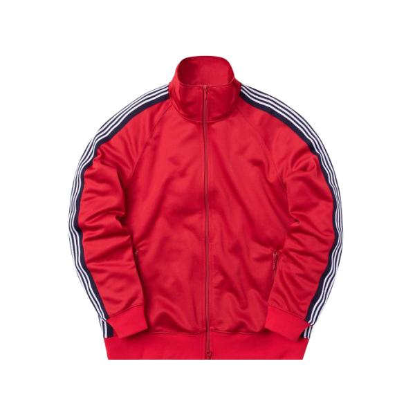 Custom Striped Breathable Mens Sports Tracksuits With Mountaineering Jackets