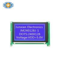 Module LCD graphique industriel 240x128 Panneau LCD monochrome bleu avec écran STN FTTN