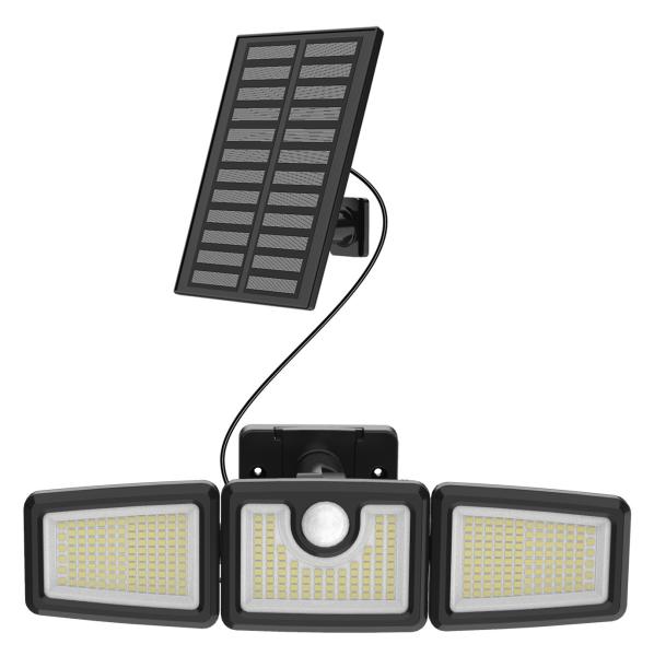 IP44 Solar Sconce Lights 500LM Smart Outdoor Wall Light 1.5W