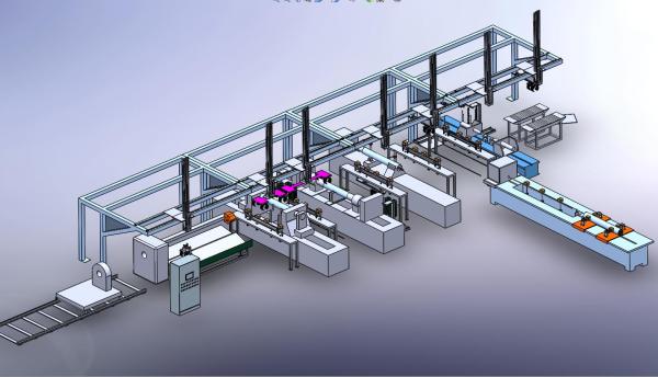 Large-scale Automatic Roller Production Line  For Manufacturing Industry