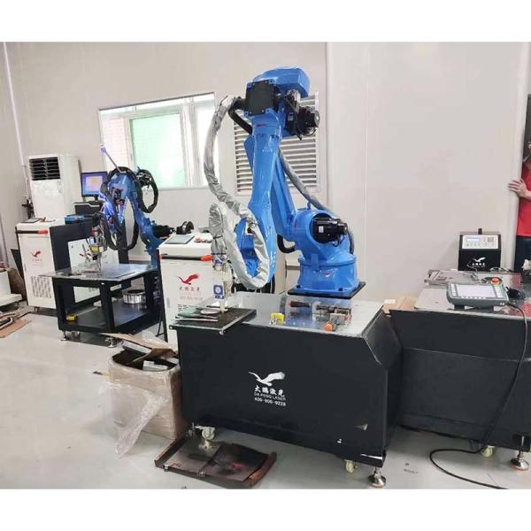 Robot Laser Welding Machine 2kw fiber laser Raycus weld aluminum stainless steel