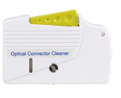 Plastic Fiber Optic Cable Tools Optical Fiber Connector Ferrule Cleaning Box