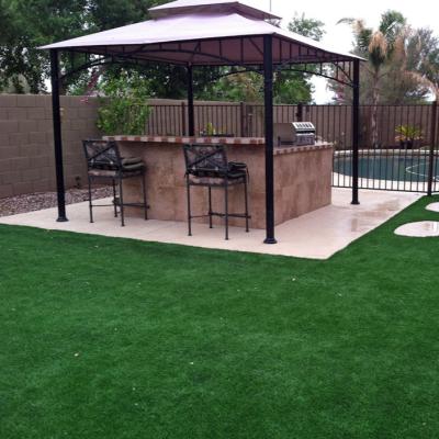 High Density 40mm Artificial Lawn Grass In Small Garden Inside House