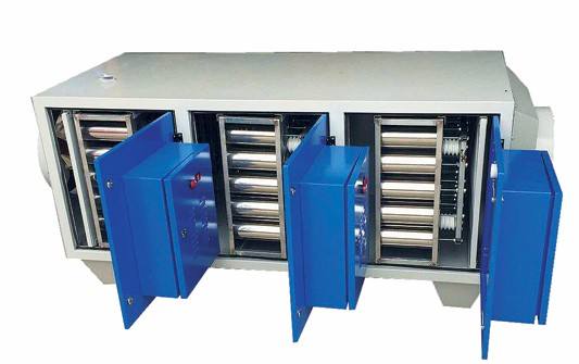 High Efficiency Industrial Air Scrubber System Soot Exhaust Gas Treatment
