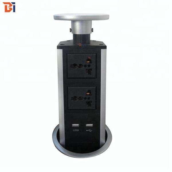 BNT furniture pop up multimedia connector with usb  charging for kitchen  furniture power data jack