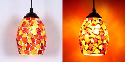 Turkish Style Retro Vintage Pendant Light island lamp single glass pendant lighting(WH-DC-36)