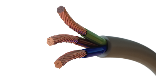 1000 Volt PVC Insulated And Sheathed Cable Aluminum Conductor 1 Core - 5 Core