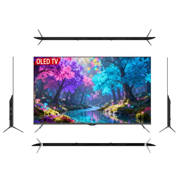 65 80 85 100 Inch 4k UHD With BLUETOOTH WIFI DIGITAL SIGNAL Flat Smart UHD OLED TV