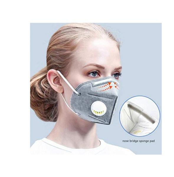 3D Draping Medical Respirator Mask No Sensitivity Fine Sealing N95 Dust Mask