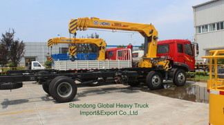 China Brand Factory Heavy Duty  Boom Truck Mounted Mobile Crane