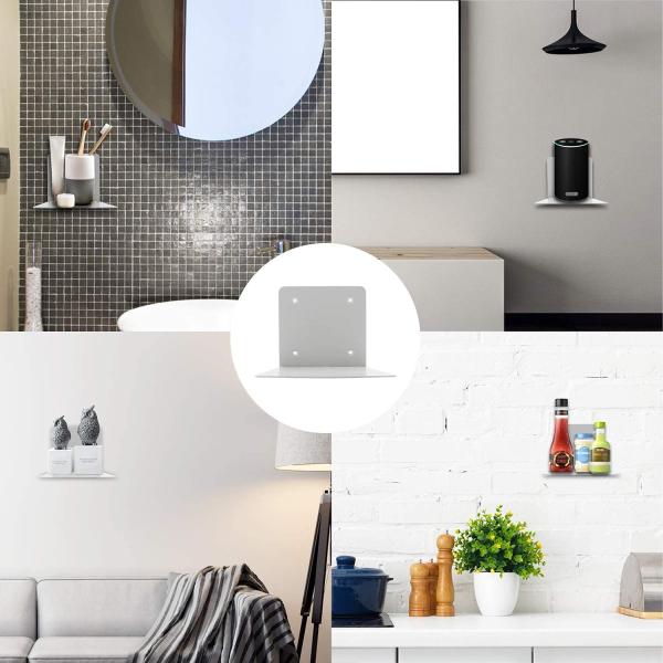 Триугольный бракетный книжный организатор для установки на стену, стола и хранения книг